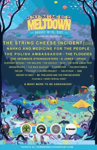 Summer Meltdown Festival 2017 @ Whitehorse Mountain Amphitheater | Darrington | Washington | United States