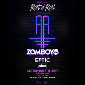 Zomboy with Eptic & Xilent at the Showbox Sodo @ Showbox SoDo | Seattle | Washington | United States