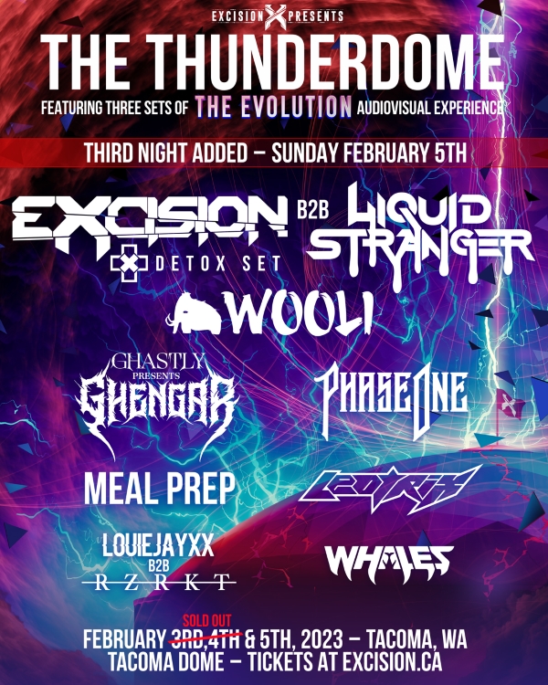 EmeraldCityEDM Thunderdome 2023 Third Night Added!