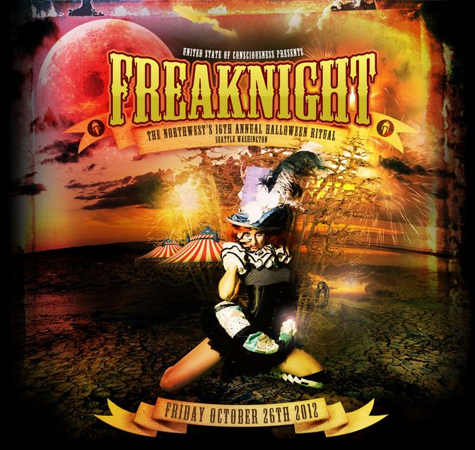 Freaknight:  8/16 Artists Announcement