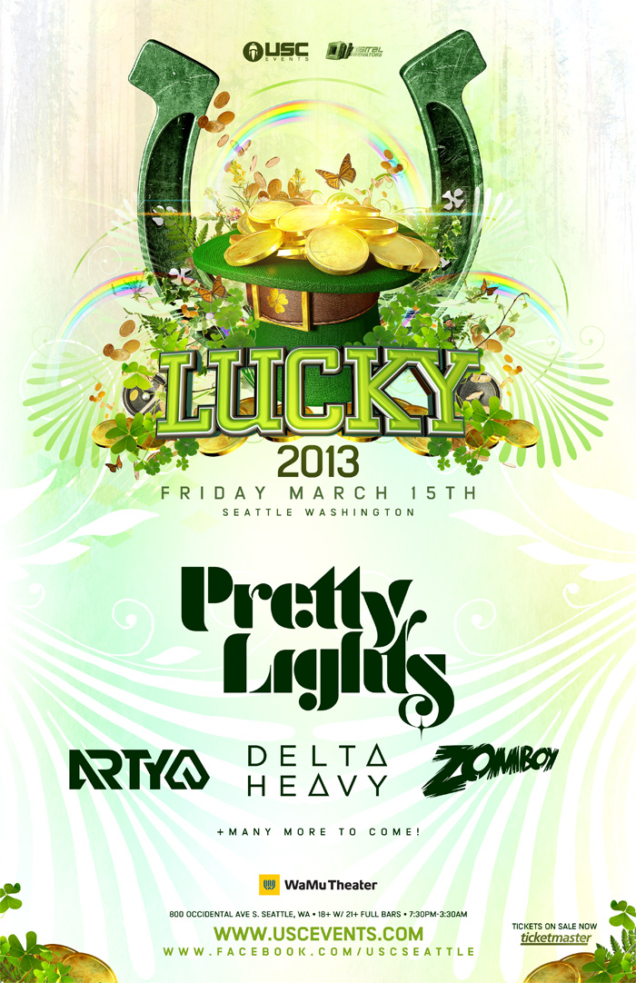Pretty Lights added to Lucky 2013 lineup!