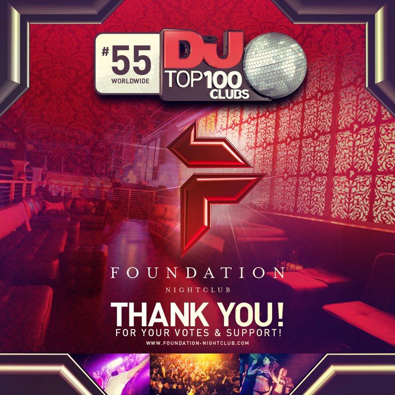 Congratulations Foundation Nightclub!