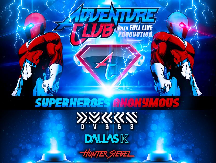 Adventure Club:  Superheroes Anonymous Tour