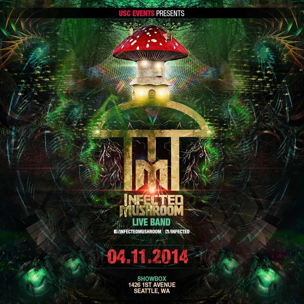 Infected Mushroom (Live!) at the Showbox Market