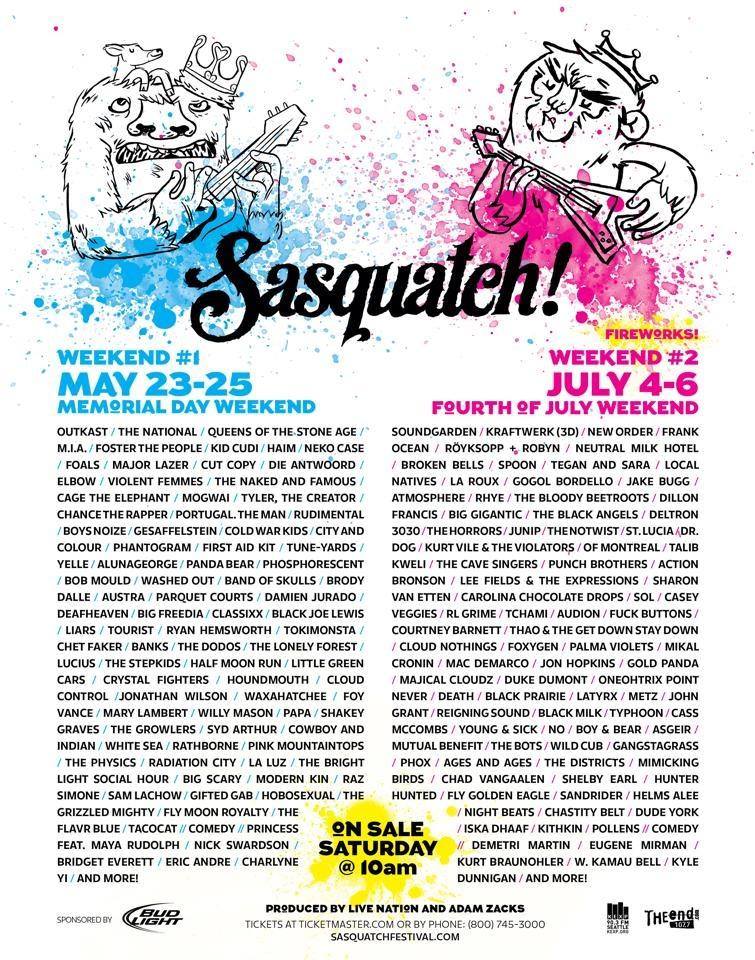 Sasquatch Festival(s)