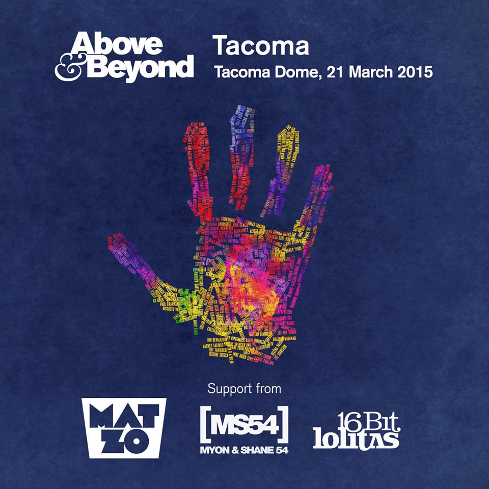 Above & Beyond: “We Are All We Need” Tour at the Tacoma Dome on March 21st!