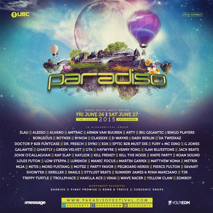 Paradiso 2015 with Armin Van Buuren & Skrillex!