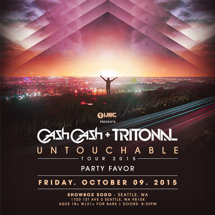 Tritonal & Cash Cash “Untouchable” Tour at the Showbox Sodo