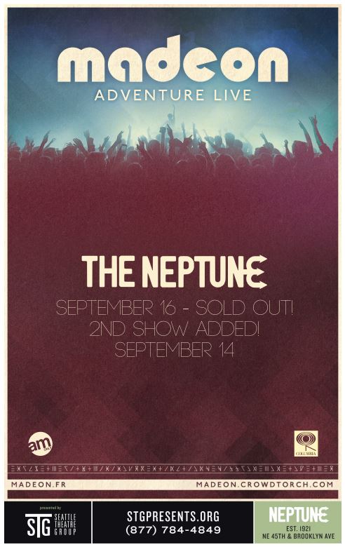 Madeon: Adventure Live Tour at the Neptune – SECOND SHOW ADDED!