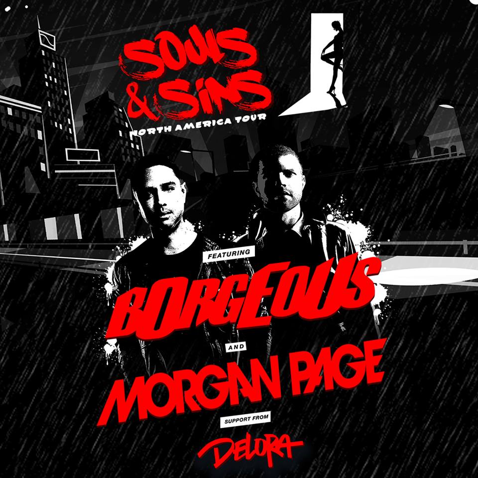 Borgeous and Morgan Page at the Showbox Sodo