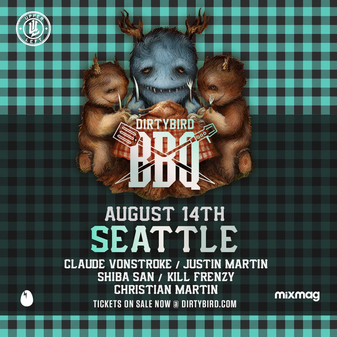 Dirtybird BBQ II at the Seattle Center – Lineup announced!