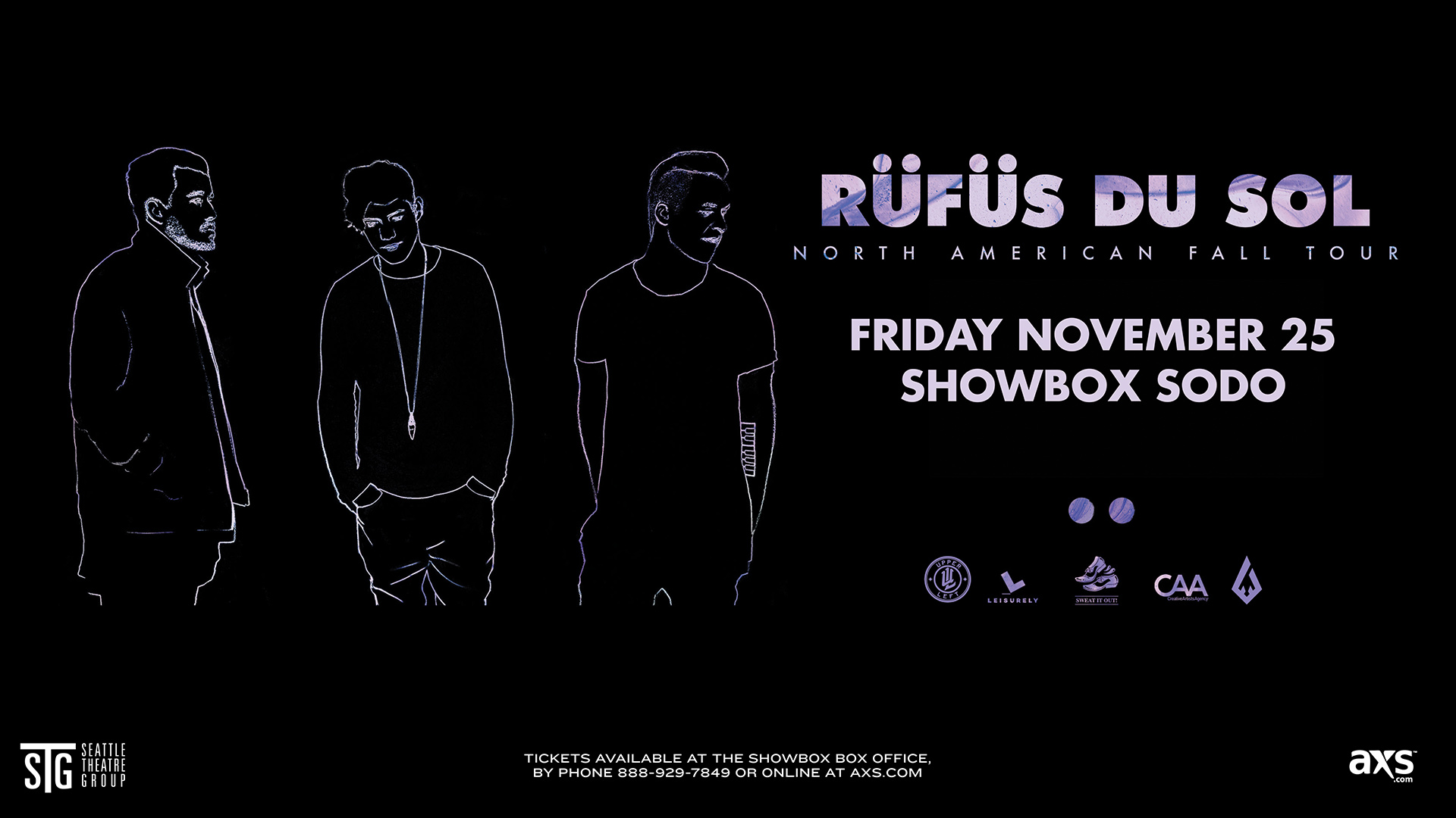 Rüfüs Du Sol at the Showbox Sodo