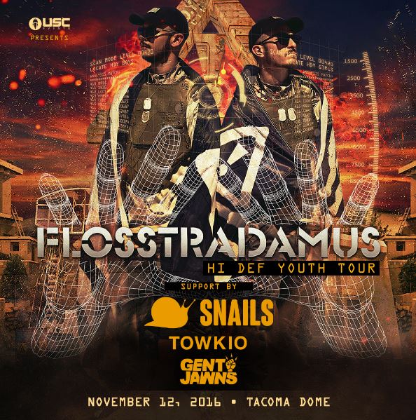 Flosstradamus:  Hi Def Youth Tour at the Tacoma Dome