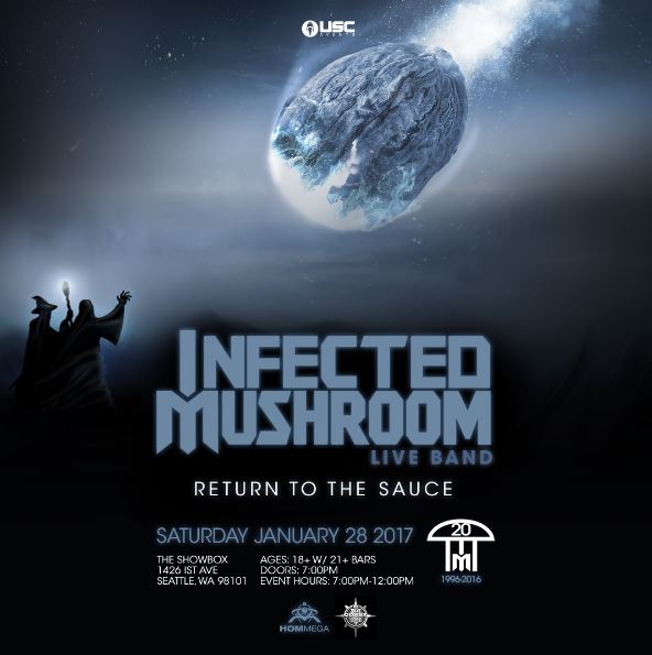 Infected Mushroom at the Showbox Market