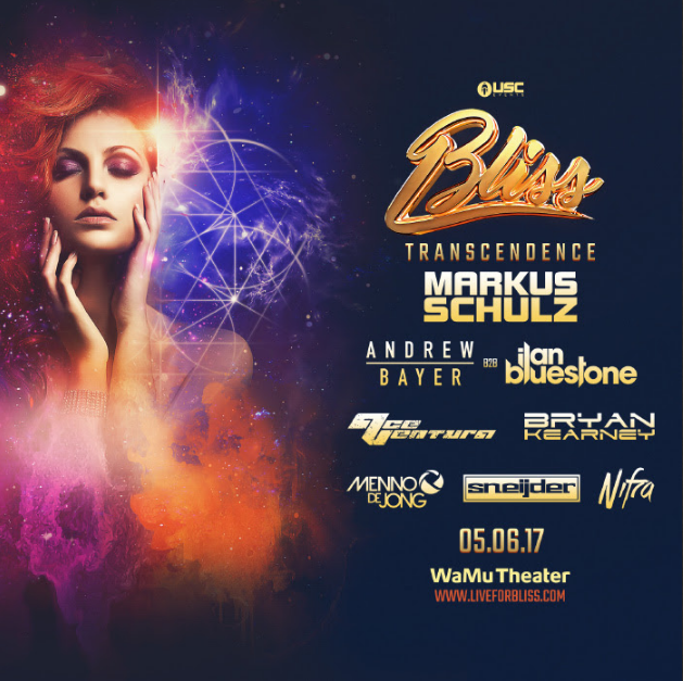 Bliss: Markus Schulz, Andrew Bayer B2B Ilan Bluestone, Ace Ventura & Bryan Kearney