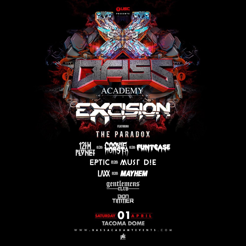 Excision: Bass Academy 2017 at the Tacoma Dome