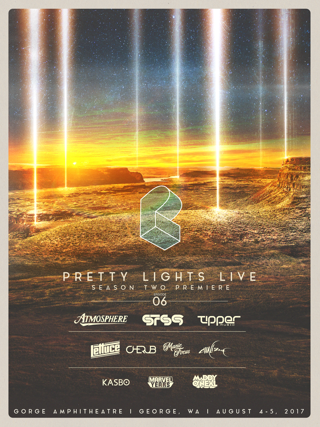 Pretty Lights: Two Nights Live at the Gorge Amphitheater with STS9, Manic Focus, Tipper & More!