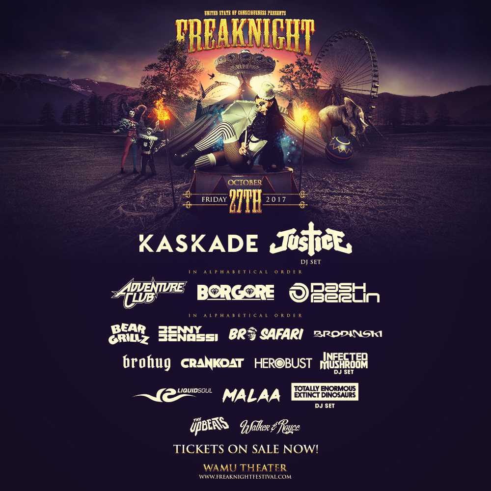 Freaknight 2017 at the Wamu Theater!