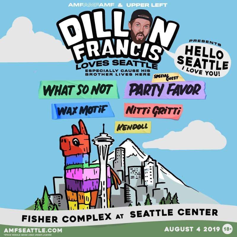 Dillon Francis: Hello Seattle, I Love You!