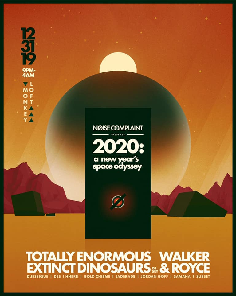 NYE 2020: Totally Enormous Extinct Dinosaurs, Walker & Royce and more!