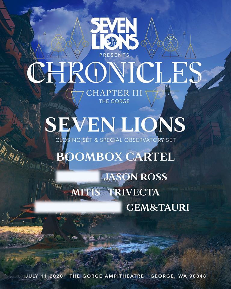 Seven Lions at The Gorge: CANCELED