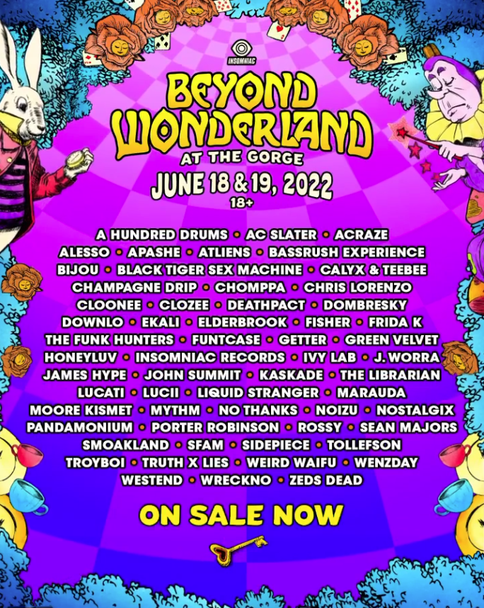 Beyond Wonderland PNW 2022