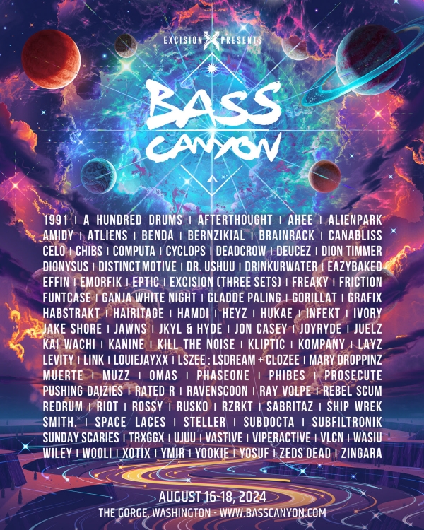 Bass Canyon at The Gorge