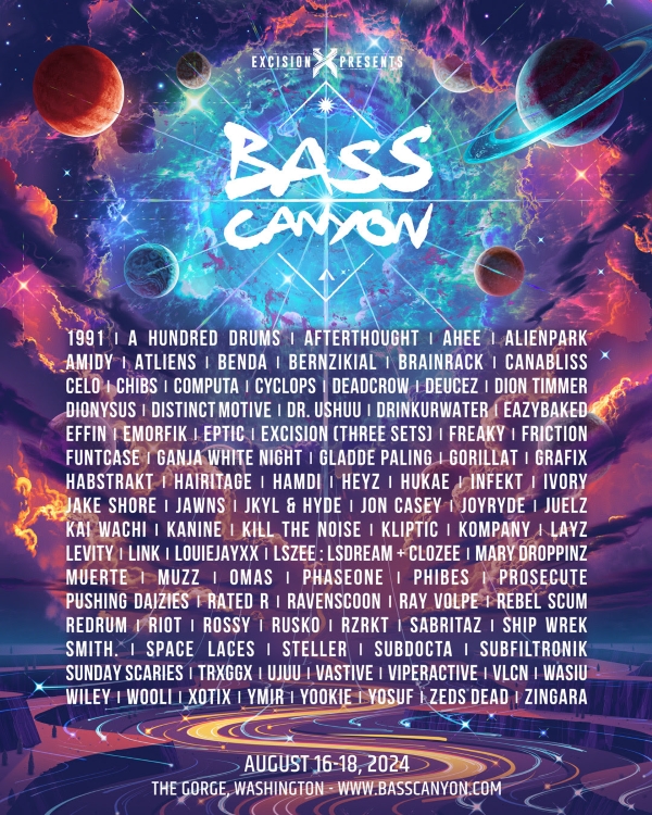 Bass Canyon at The Gorge