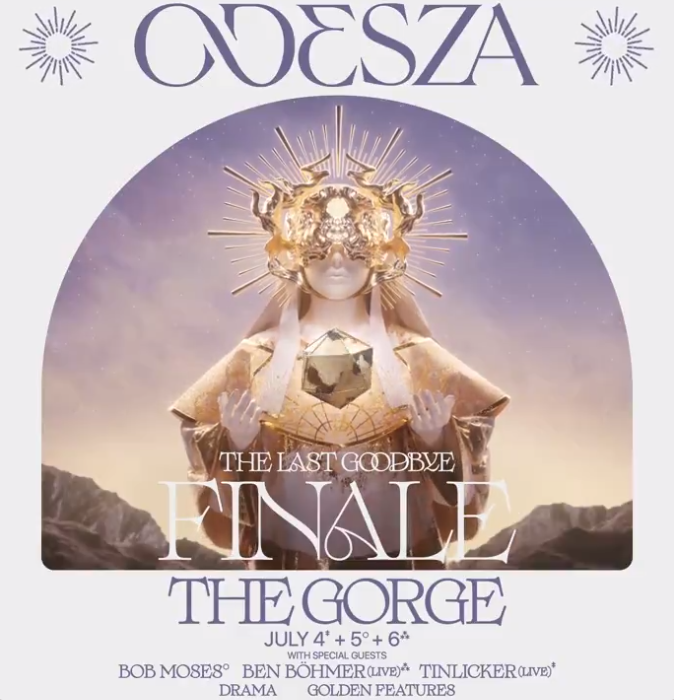 Odesza: The Last Goodbye Finale at The Gorge